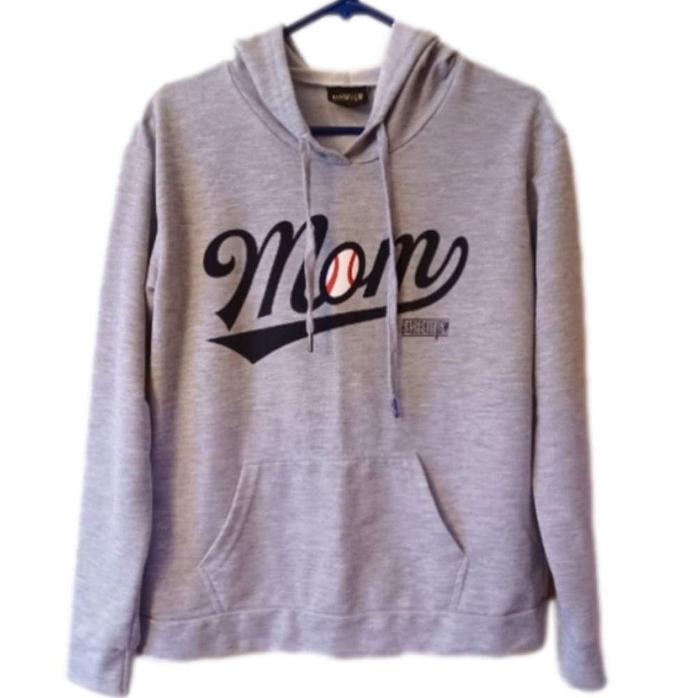 Baseballism Baseball Mom hoodie womens size small